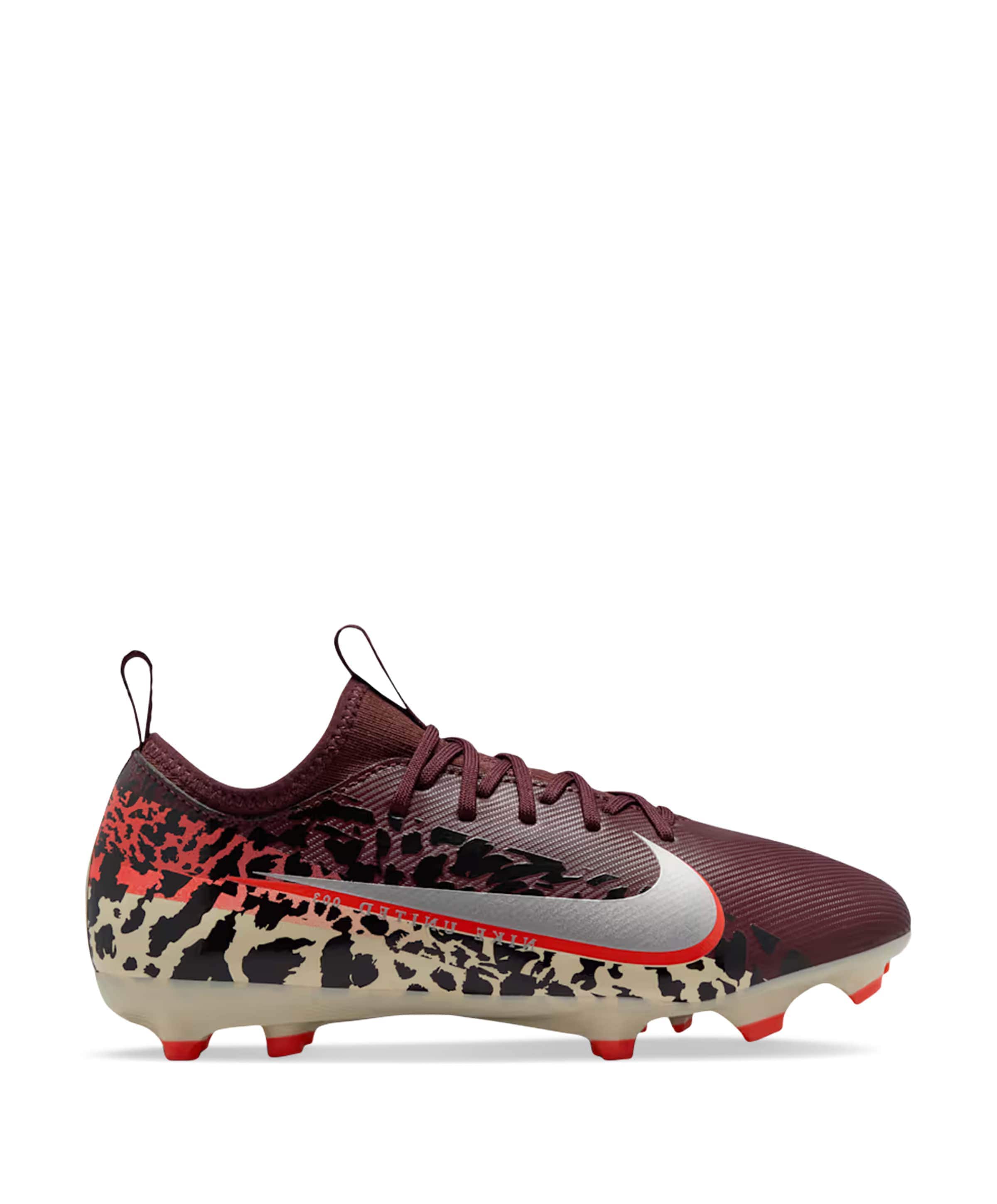 Jr Zm Vapor 16 Acad Fg/mg Nu3 jongens voetbalschoenen bordeaux