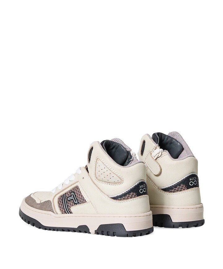 jongens veterschoenen wit