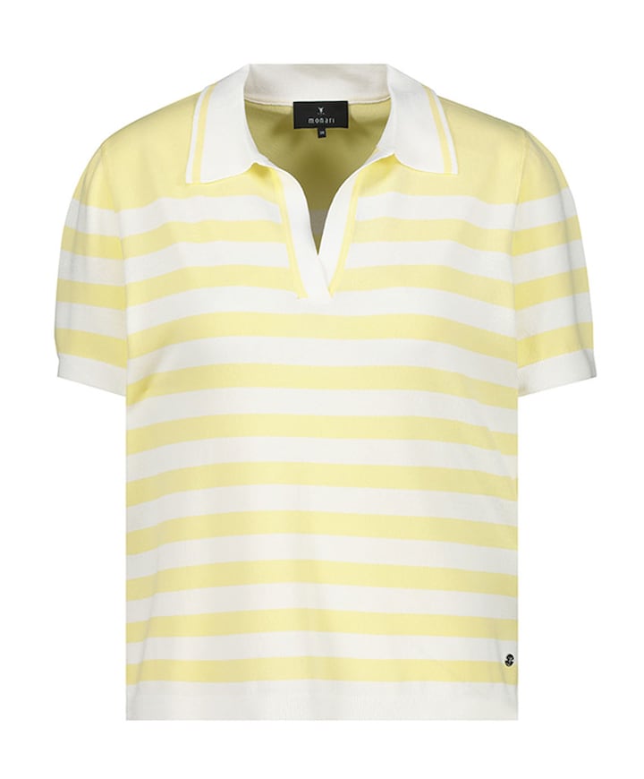 Dames polo geel