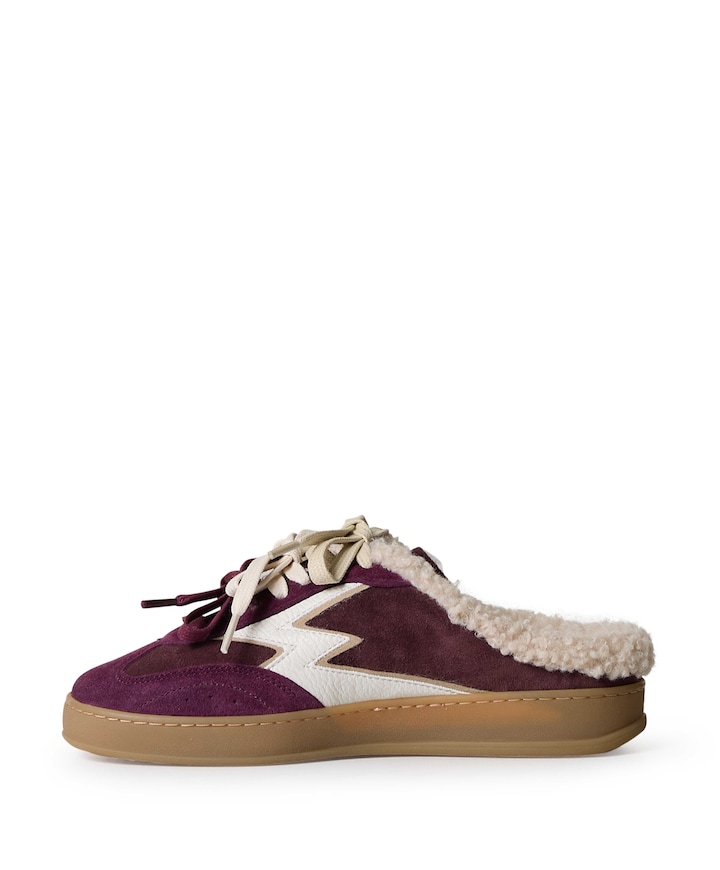 CLUB MULE PATCHWORK dames clogs bordeaux