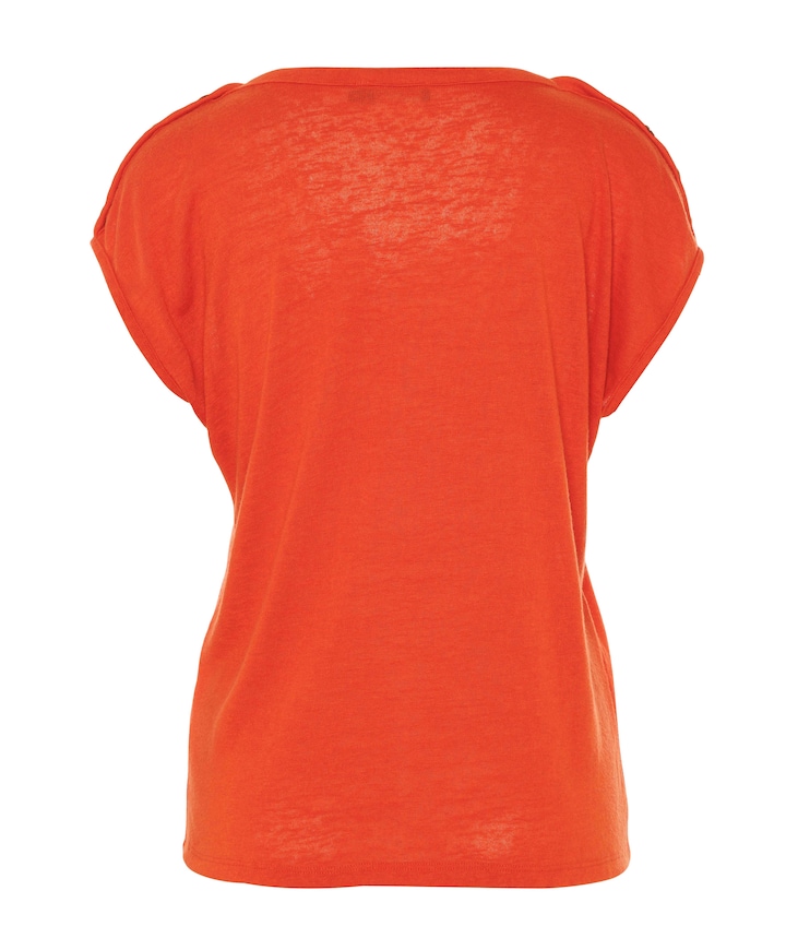Dames T-shirt oranje