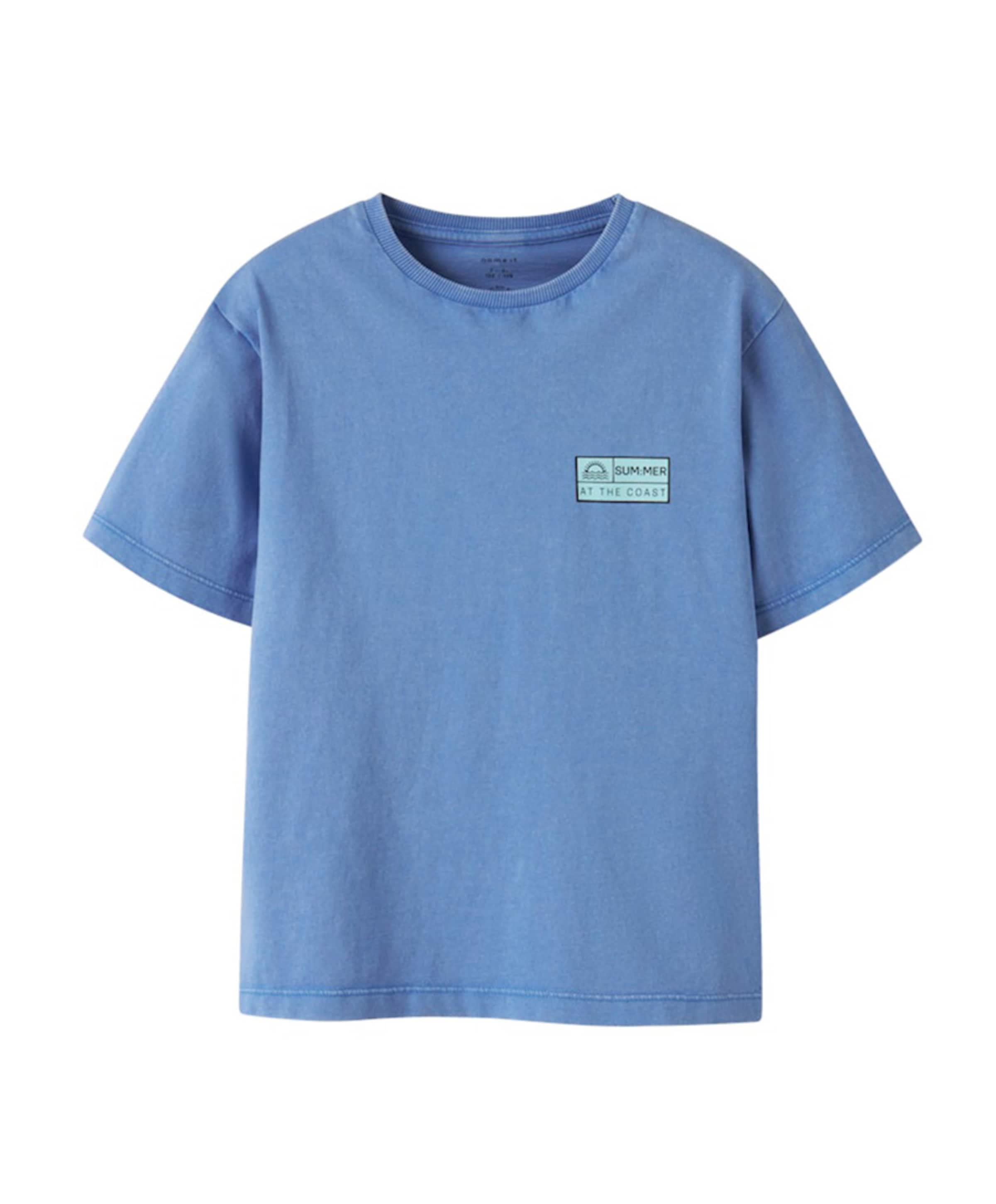 Jongens t-shirt blauw