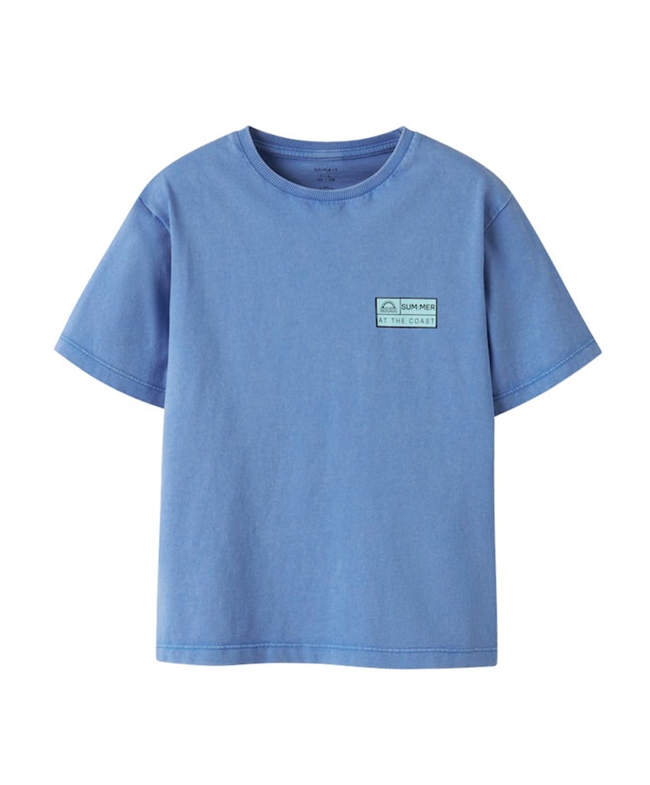 Jongens t-shirt blauw