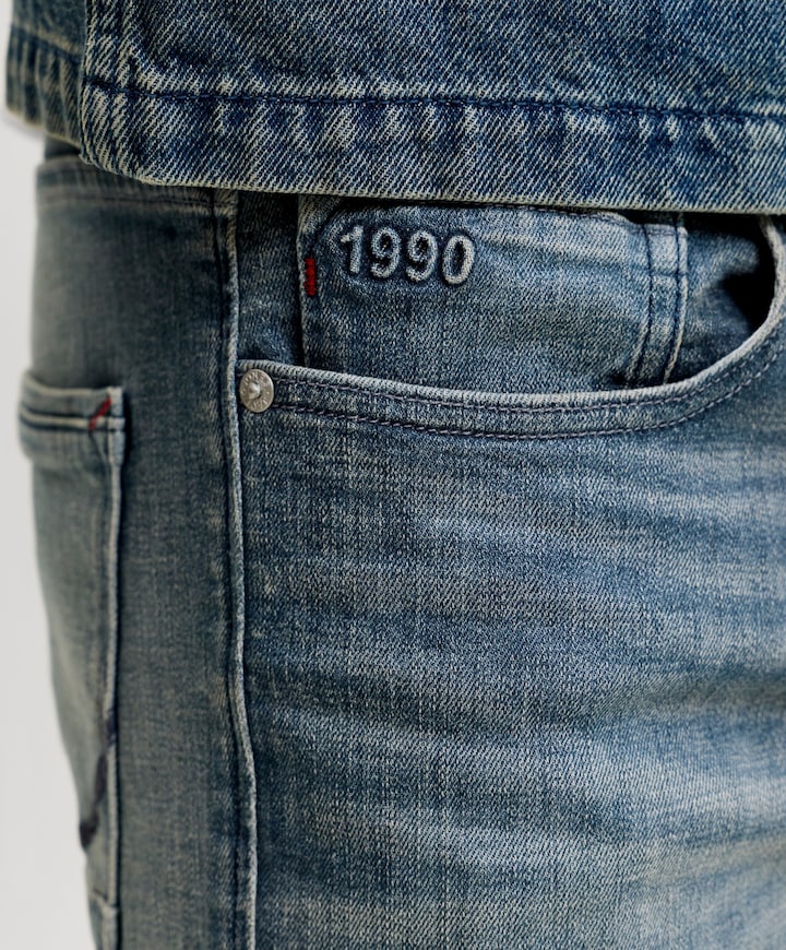 JJIGLENN JJROY JJ 367 SN heren jeans blauw