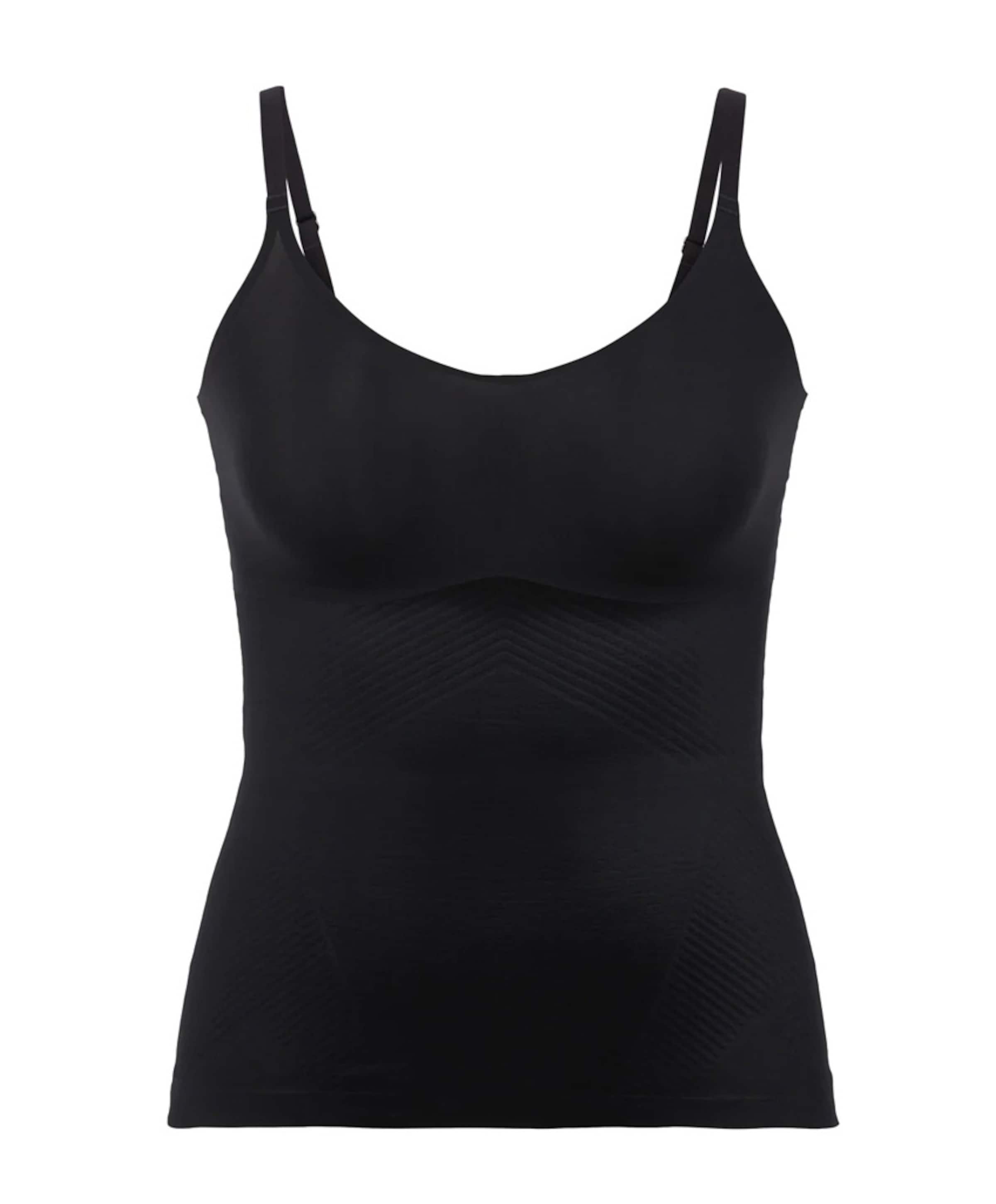Shapewear hemd zwart