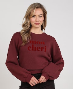 Dames sweater bordeaux