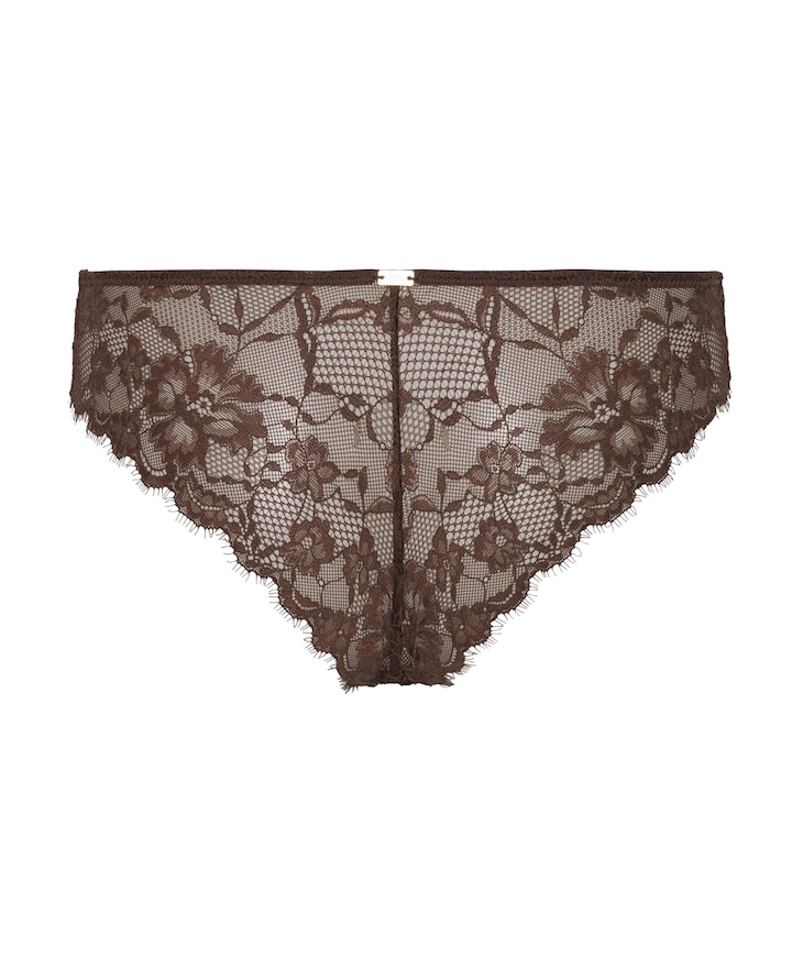 Dames slip bruin