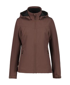 Dames jas bruin