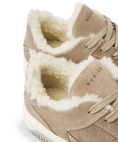 Basket Court Fur (M) heren sneakers beige