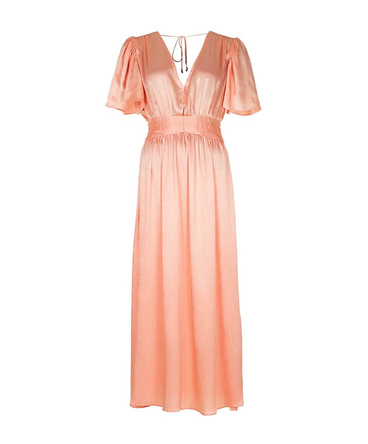 Dames jurk oranje
