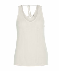 Dames top ecru