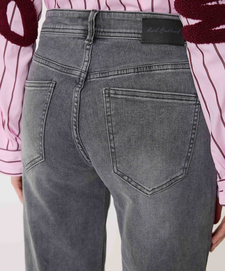 Brielle dames jeans grijs