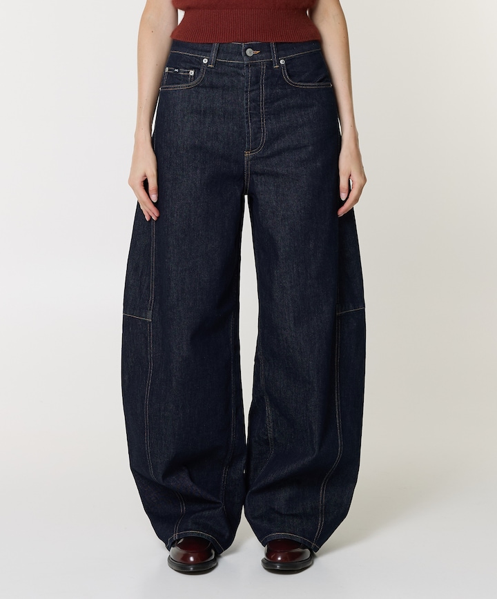 MAKI RINSE dames jeans blauw