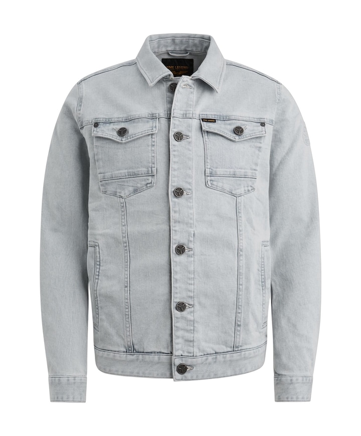 Heren spijkerjas blauw