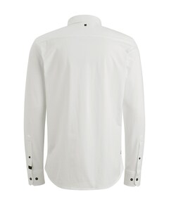 Heren overhemd lange mouw wit