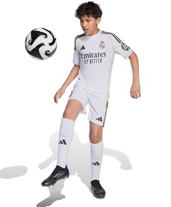 Real H Sho Y jongens short wit