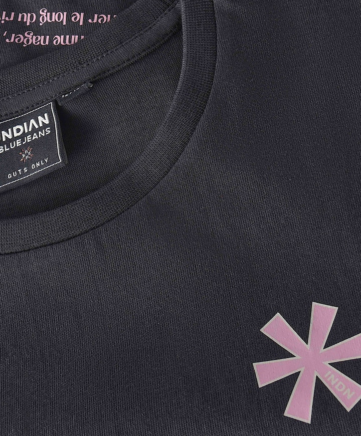 Meisjes t-shirt grijs