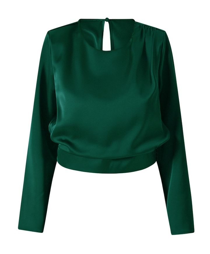 Dames blouse groen