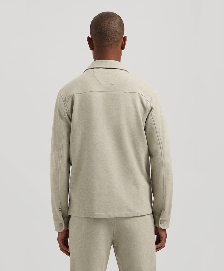 Heren overshirt groen