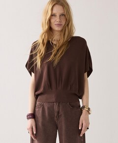 Dames trui bruin