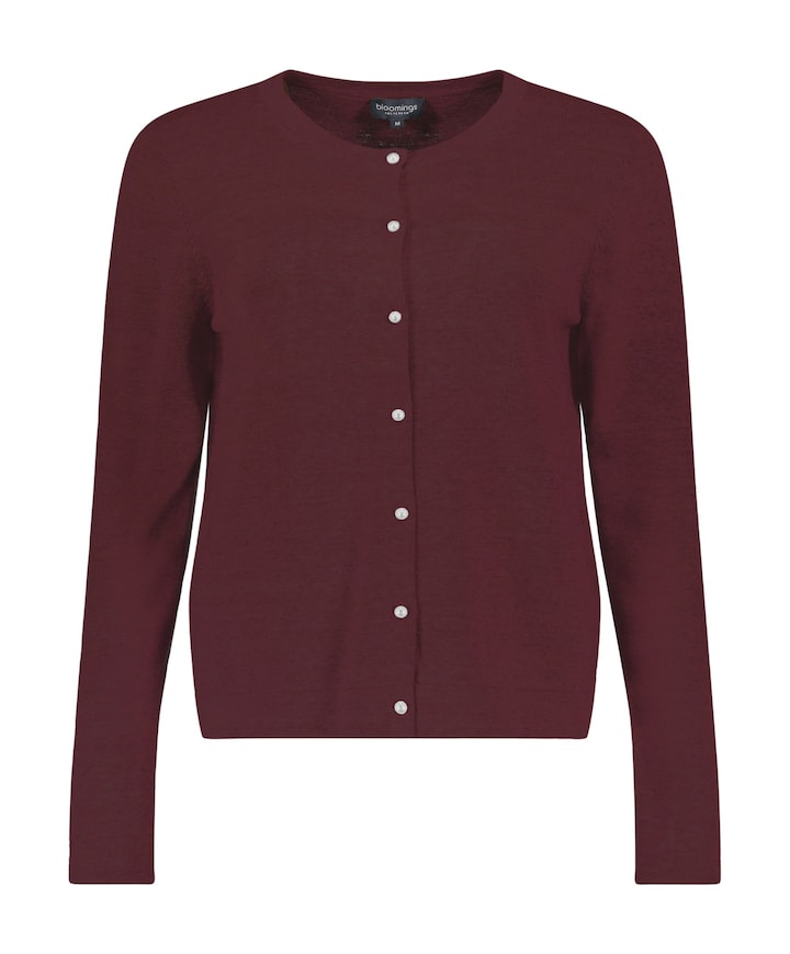 Dames vest bordeaux
