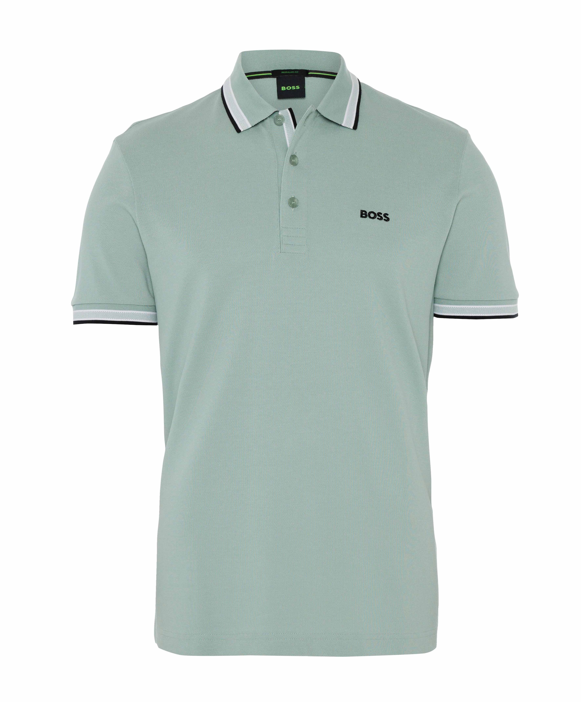 Heren polo groen