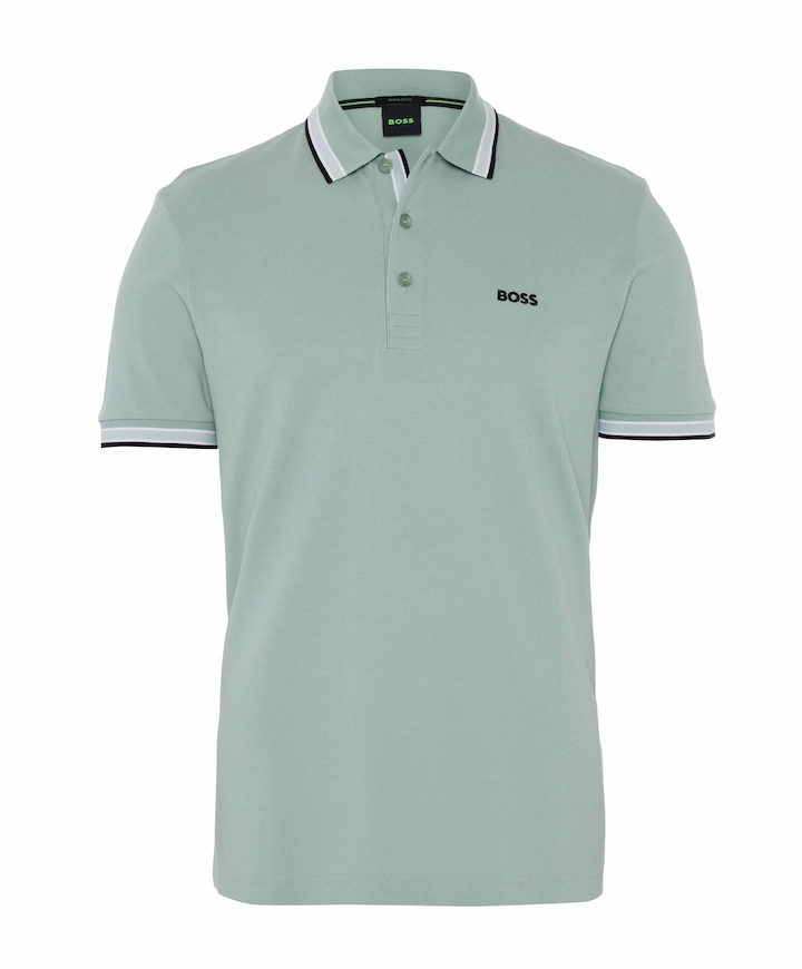 Heren polo groen