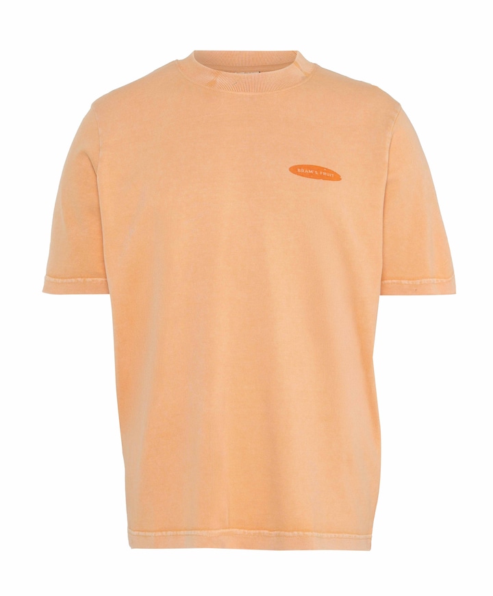 Heren t-shirt oranje