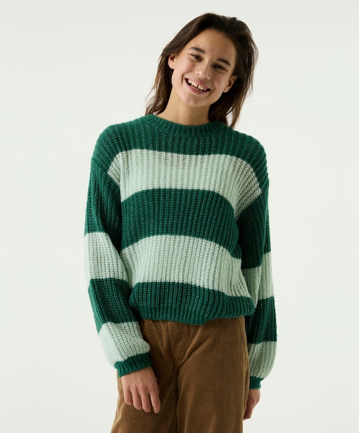 Meisjes trui groen