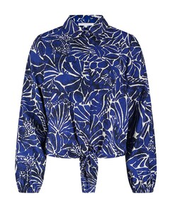 Dames blouse blauw