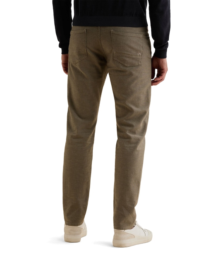 V7 RIDER 2.0 YARN DYED heren broek groen
