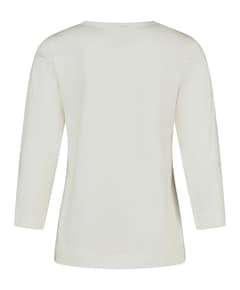 Dames longsleeve ecru