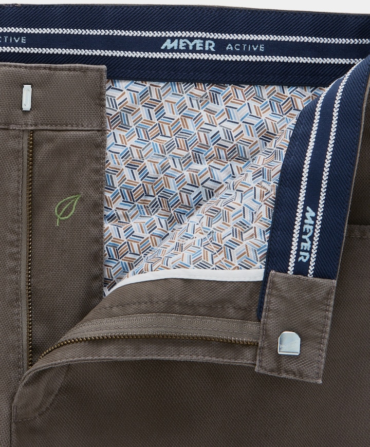 DUBLIN Art.9-3009 heren broek bruin