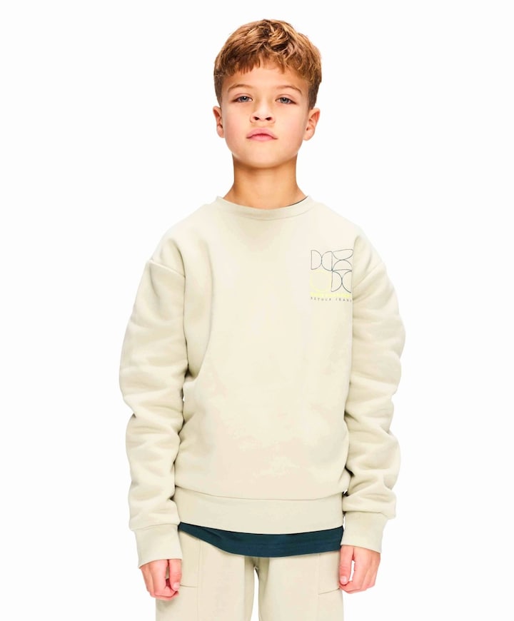 Jongens sweater groen