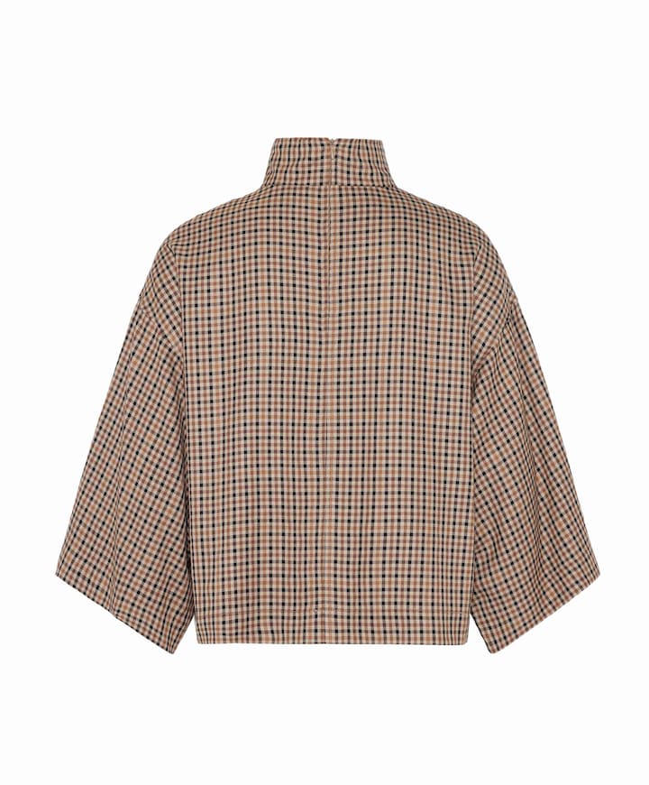 Dames blouse bruin