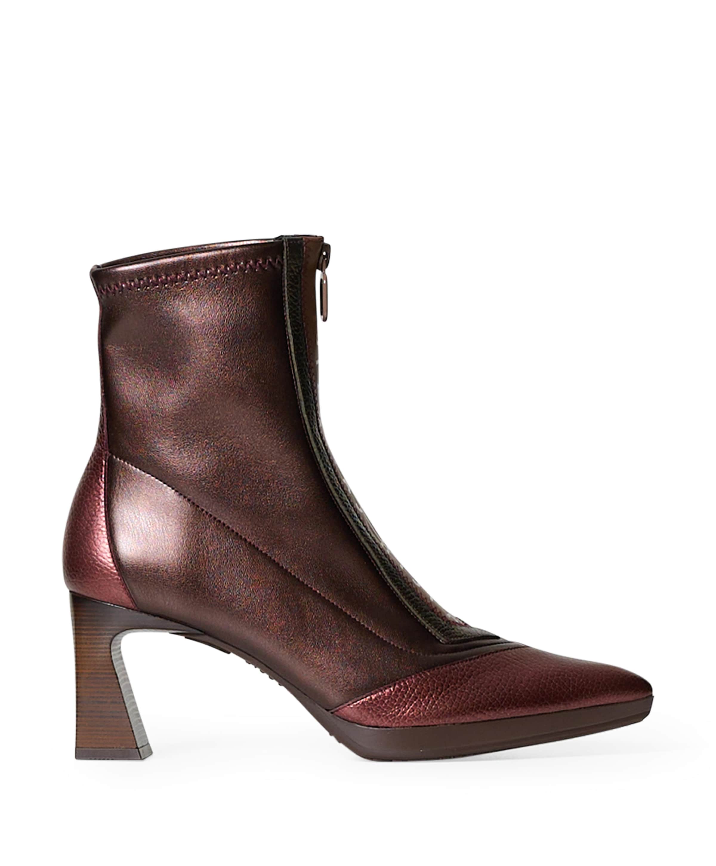 Atlanta enkellaarzen bordeaux