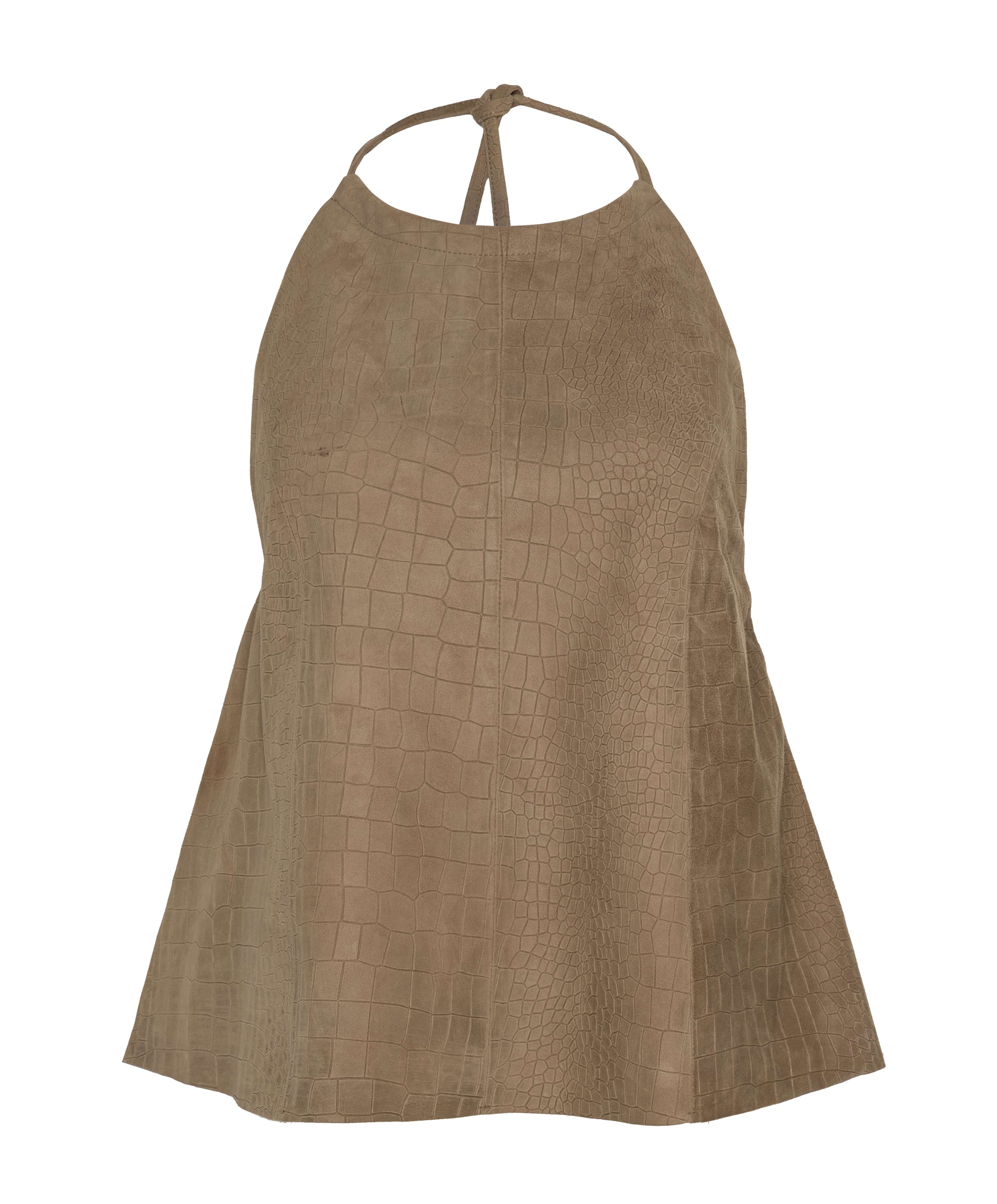 Dames top beige
