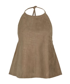 Dames top beige