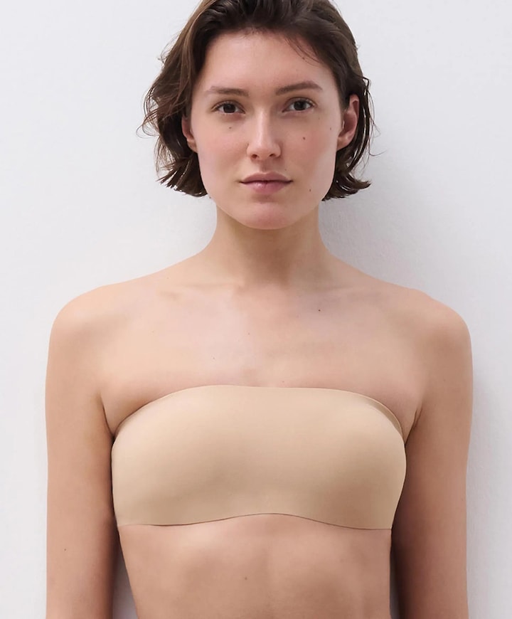 Dames bralette beige
