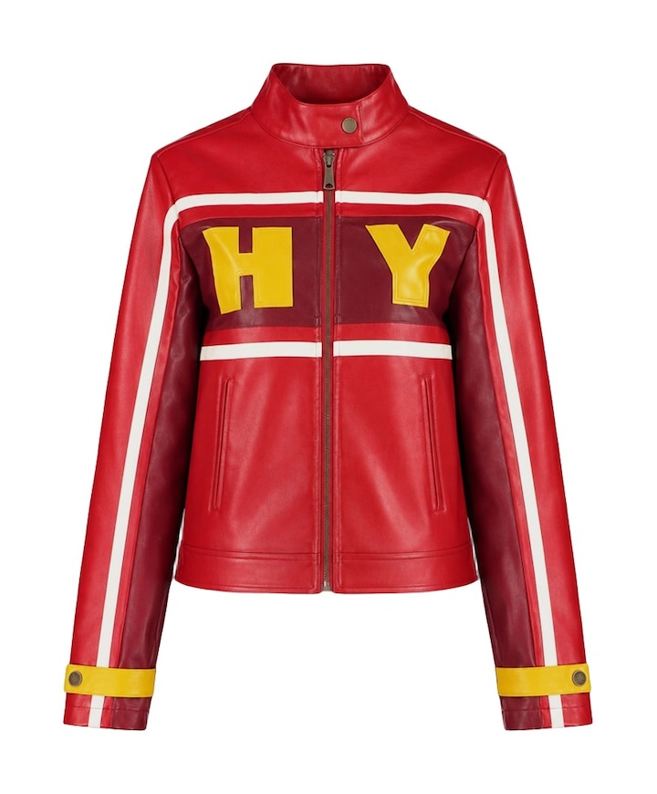 Dames jas rood
