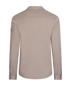 Heren overshirt beige
