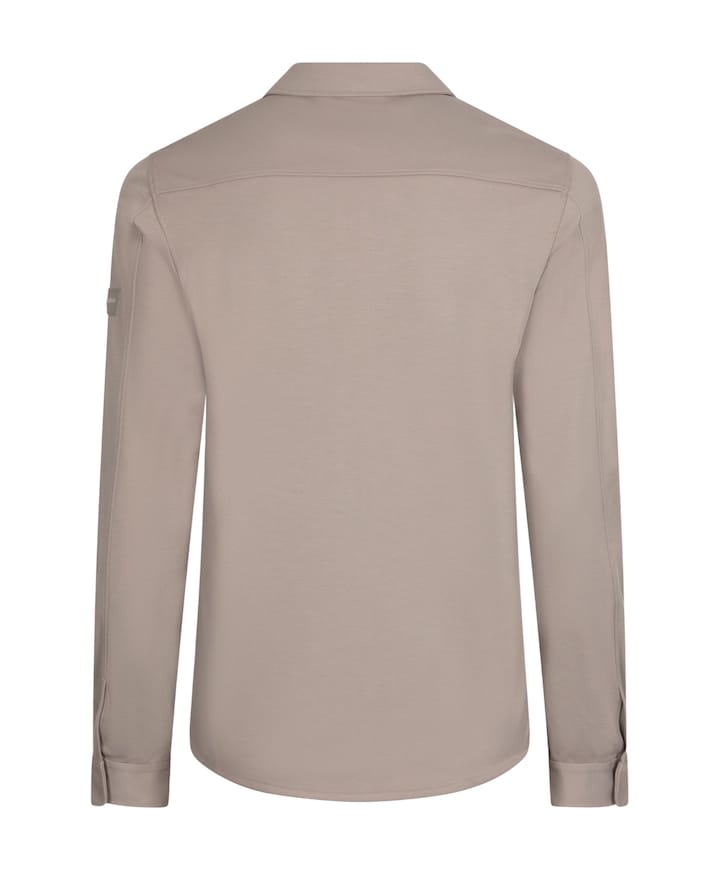 Heren overshirt beige