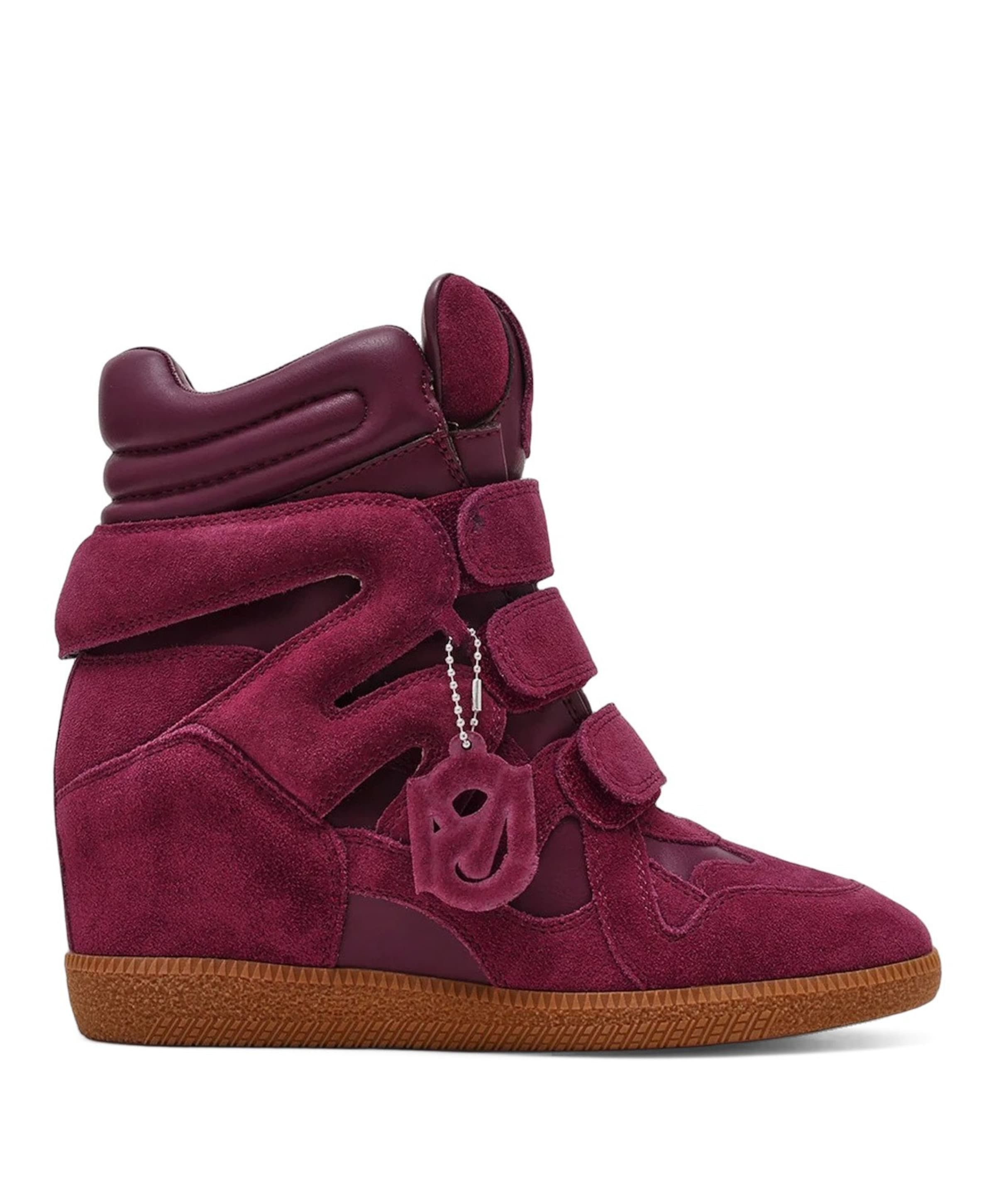 Mavis dames enkellaarzen bordeaux