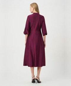 Dames jurk bordeaux