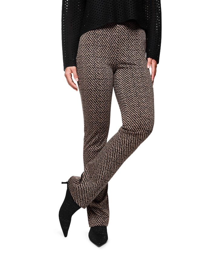 FREDERICA pantalon bruin