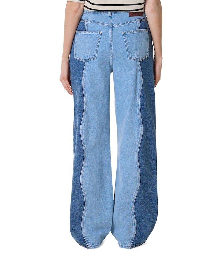 YVE-PA dames jeans blauw