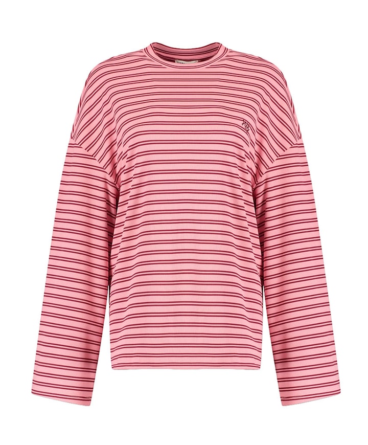 Dames longsleeve roze