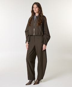 Dante Mid waist Pants dames broek groen