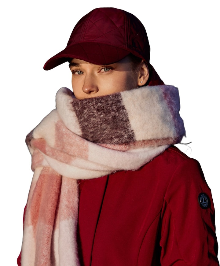 Sjaal roze