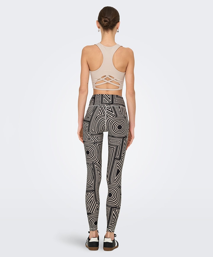 ONPFONT-2 LOGO HW PCK TIGHTS NOOS dames tight zwart